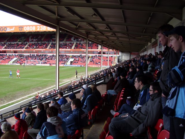 The West Bromwich Building Society Stand During the Match